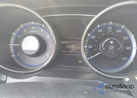 2012 Hyundai Sonata Limited z USA, uszkodzony, nr VIN 5NPEC4AC7CH409990